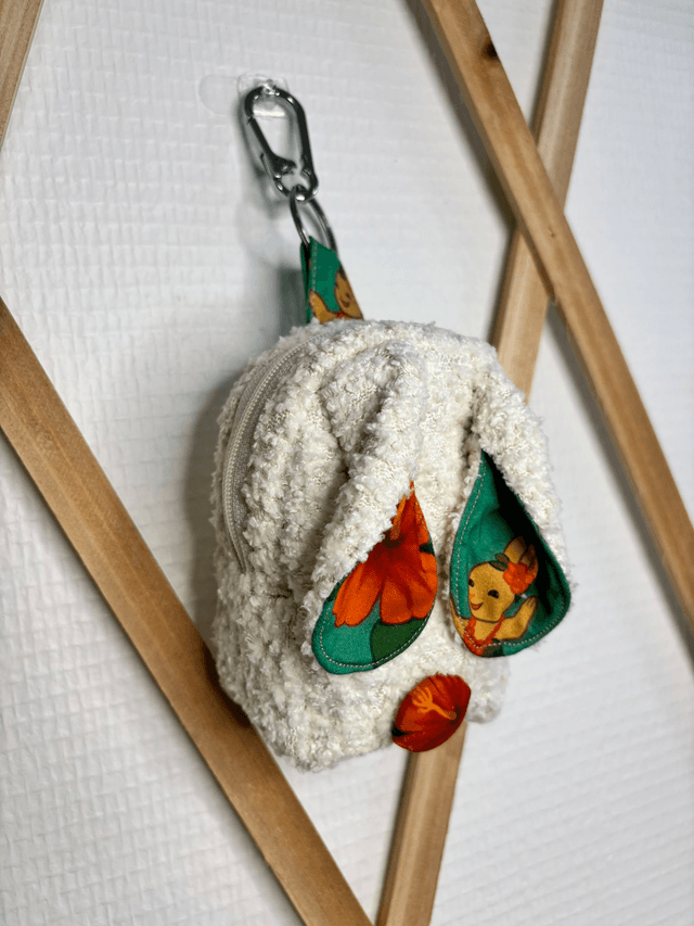 Albertha's Berthi’s – Mini sacs porte-clés à oreilles de lapin 