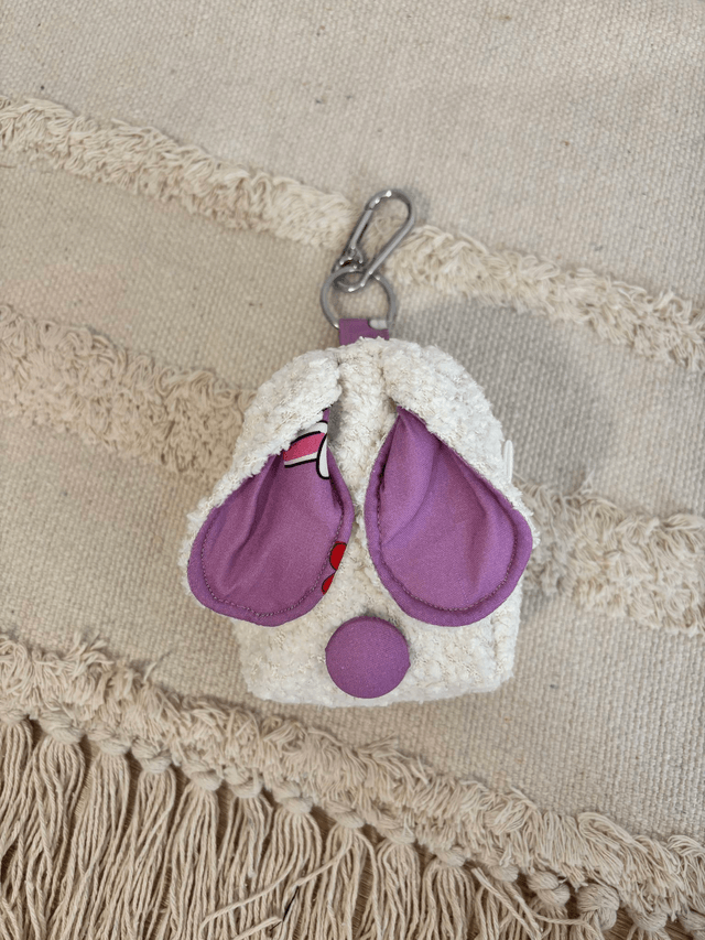Albertha's Berthi’s – Mini sacs porte-clés à oreilles de lapin 