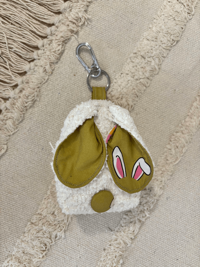 Albertha's Berthi’s – Mini sacs porte-clés à oreilles de lapin 