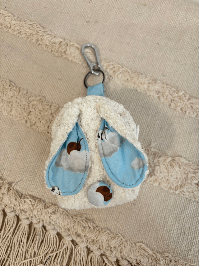 Albertha's Berthi’s – Mini sacs porte-clés à oreilles de lapin 