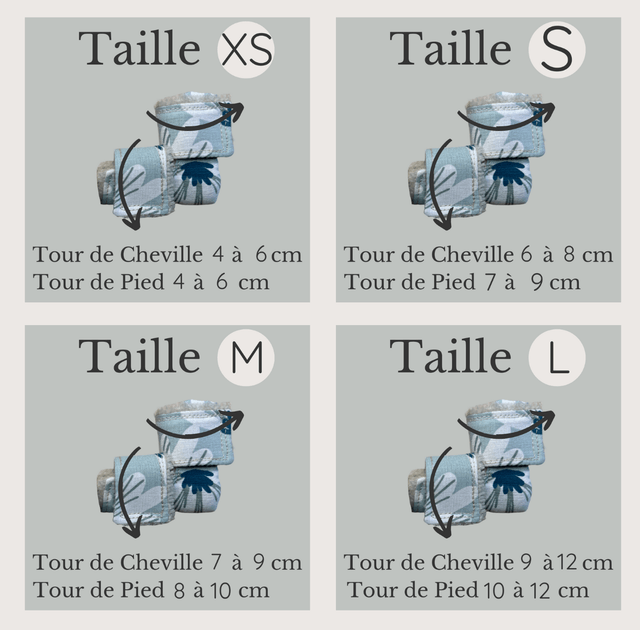 Chaussettes pododermatites imperméables 