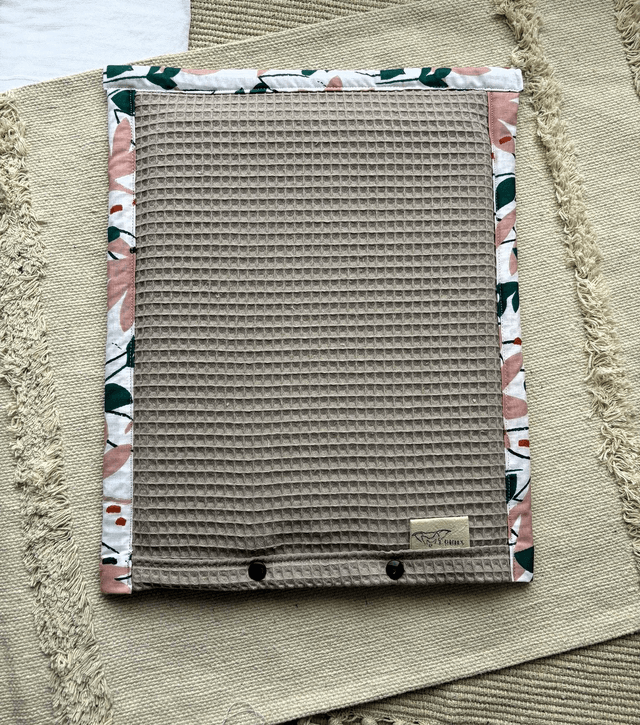 Tapis rafraîchissant "fleurs roses"