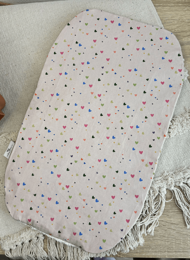 Coussin ovale Albertha's "Cœurs"