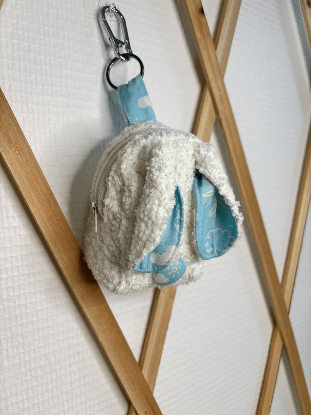 Albertha's Berthi’s – Mini sacs porte-clés à oreilles de lapin 