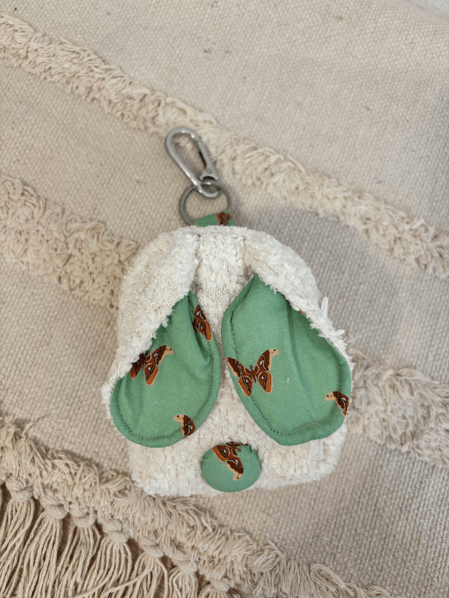 Albertha's Berthi’s – Mini sacs porte-clés à oreilles de lapin 