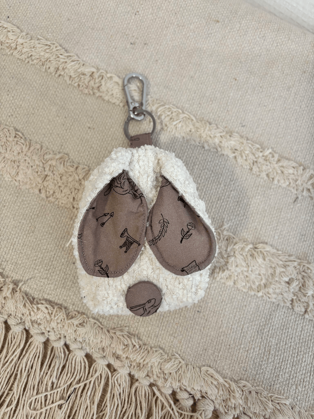 Albertha's Berthi’s – Mini sacs porte-clés à oreilles de lapin 