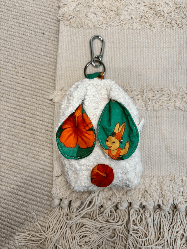 Albertha's Berthi’s – Mini sacs porte-clés à oreilles de lapin 