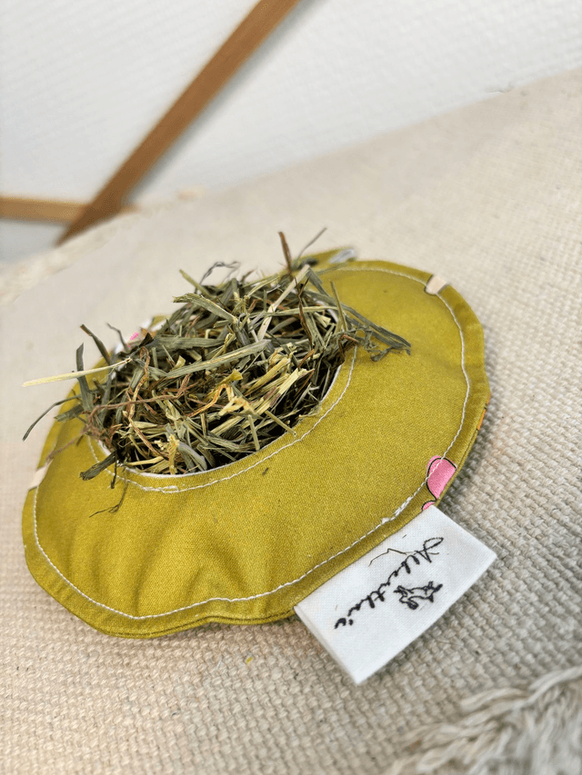 Mini sac à foin Albertha's "Vert lapin"
